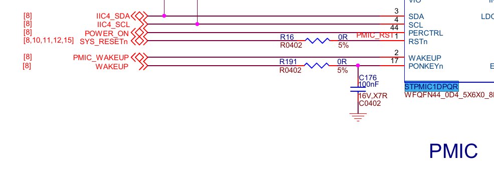 Circuit diagram for PMIC