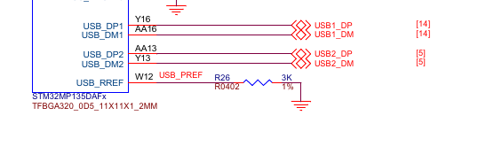 Circuit diagram for USB A
